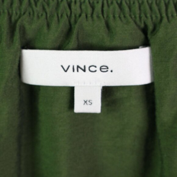 Vince. Off the Shoulder Cami Green XS‎ - Picture 4 of 7